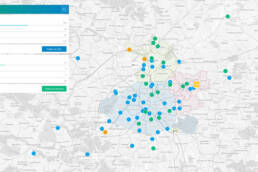 écran d'accueil de la plateforme de réemploi BTP Match