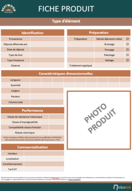 fiche produit restwood